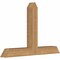 Ekena Millwork Portland Timber Gable Bracket, Western Red Cedar, 36"W x 24"H x 3 1/2"D x 3 1/2"F, 16/12 Pitch GBW036X24X0404POR00SWR - alternate 3